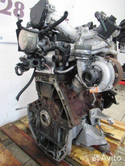 Двигатель Qashqai 1.5 dci K9K 292 2012 г