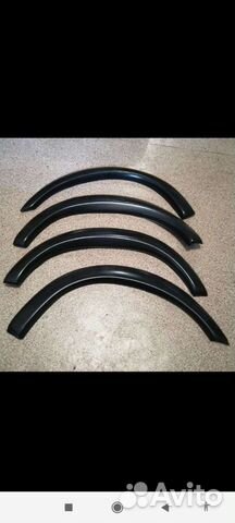 Накладки на арки ваз 2110-12