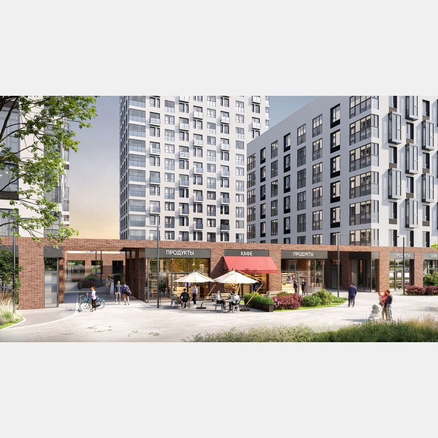 1-к. квартира, 32,8 м², 7/7 эт.