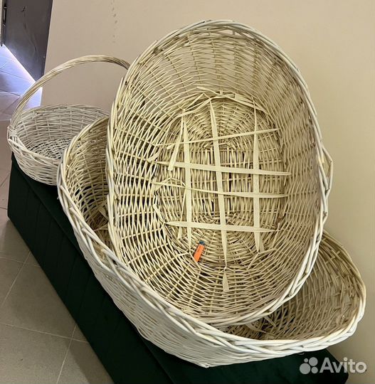 Две корзины для фотосессии или декора