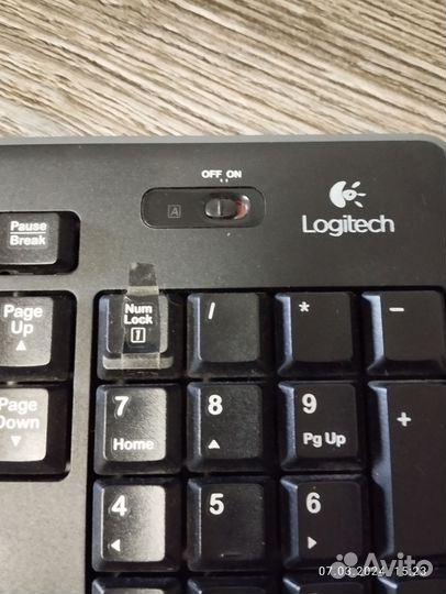Клавиатура+мышь Logitech
