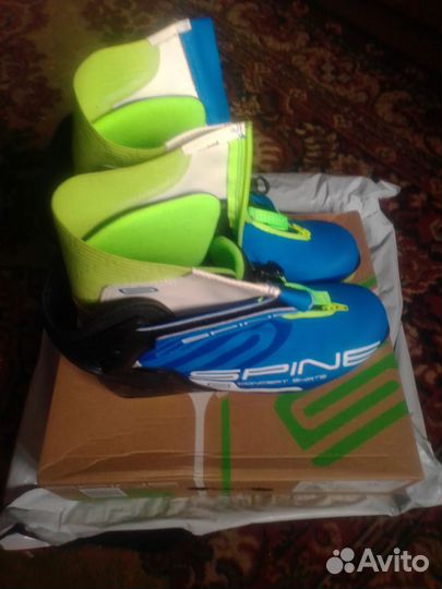 Лыжные ботинки коньковые spine 297 р 44