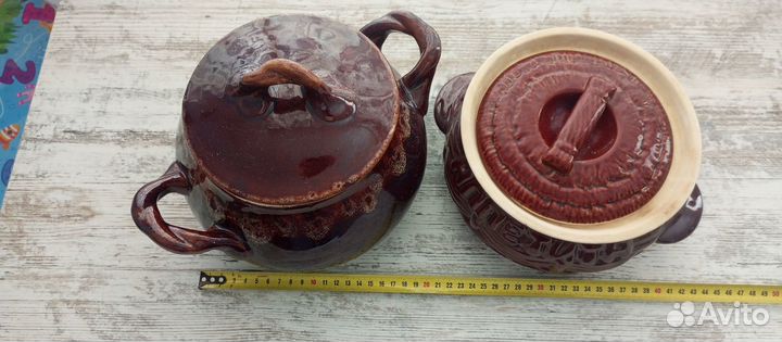 Глиняный горшок для запекания
