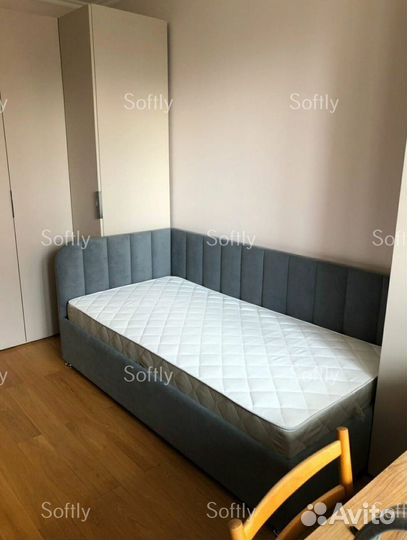 Детская кровать угловая