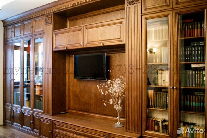 Мебель на заказ, прихожие, библиотеки, реставрация