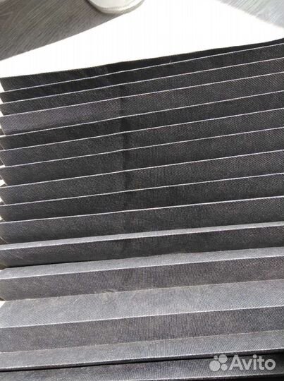 Жалюзи плиссе Икеа шоттис, 2 остатка 42*190 см