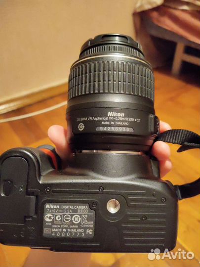 Зеркальный фотоаппарат nikon d3100 kit 18-55