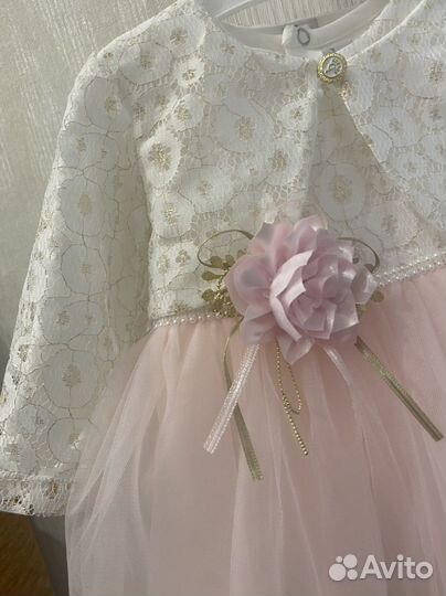 Платье на девочку 74