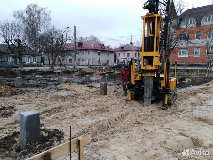 Жб, Бетонные, Железобетонные сваи / Фундамент