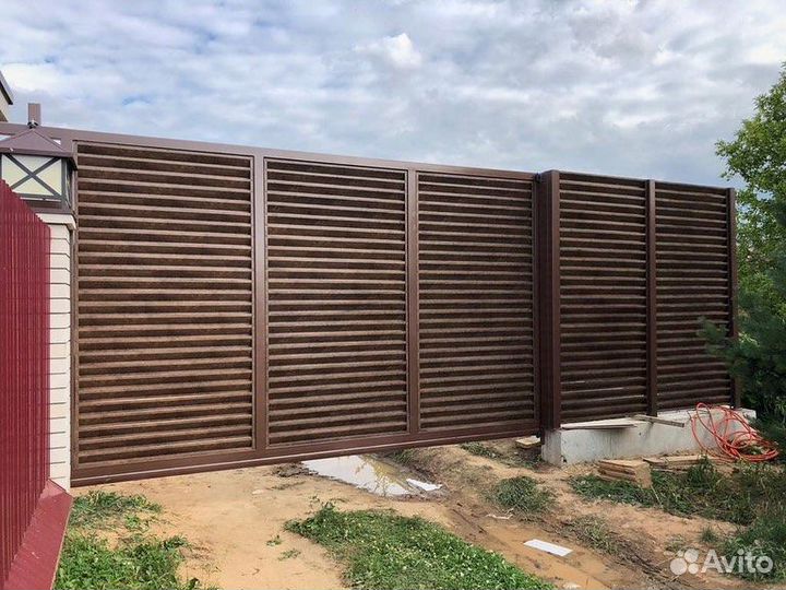 Ворота Дорхан под ключ с гарантией