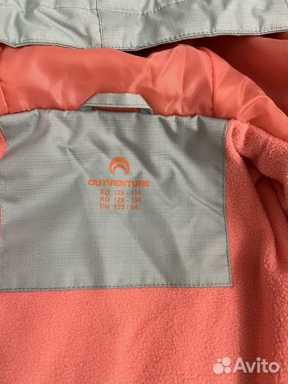 Парка для девочки 128 134