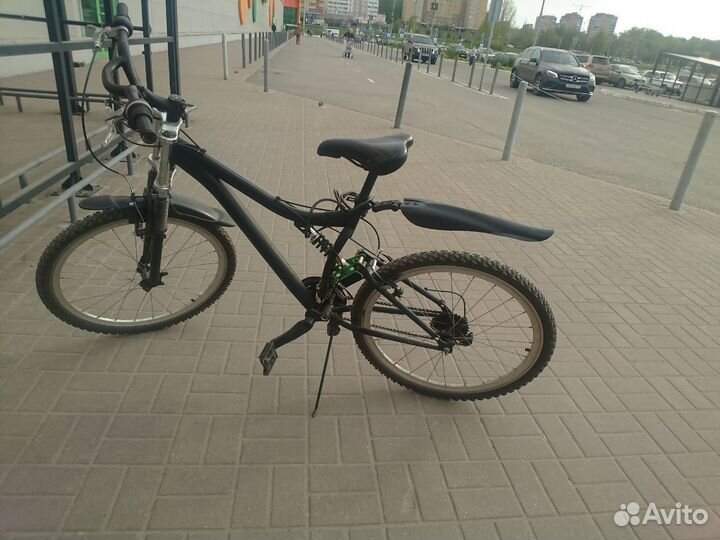 Двухподвесный велосипед