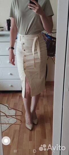 Юбка джинсовая