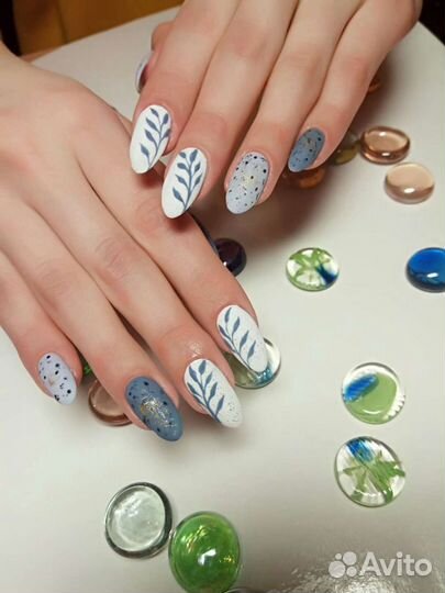 Маникюр,коррекция, укрепление,шеллак