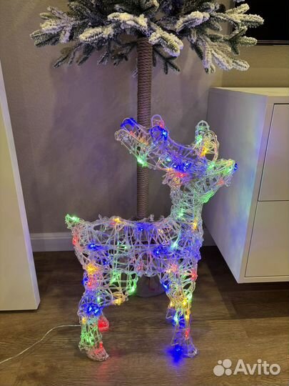 Световой олень