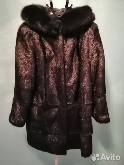 Шуба нутриевая, разм. 50