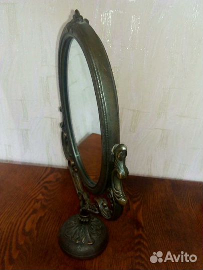 Зеркало настольное винтаж