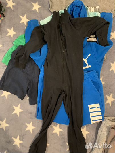 Детские вещи пакетом для мальчика 104 110