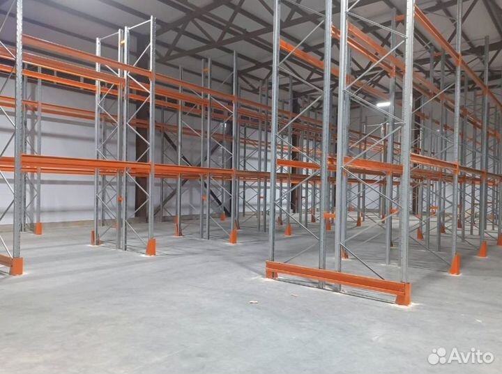 Стеллажи с пробегом