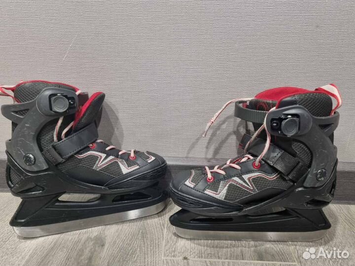 Коньки раздвижные р.32-35