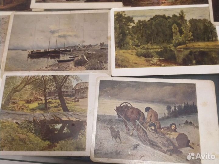 Почтовые карточки 1930-1950гг