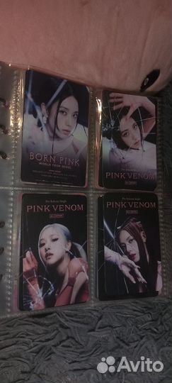Blackpink карточки