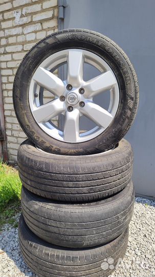 Литые диски nissan X-trail R17 5x114 3