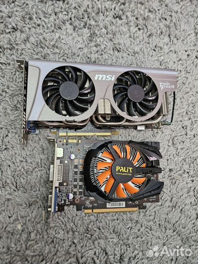 Две Видеокарта Nvidia GTX 560