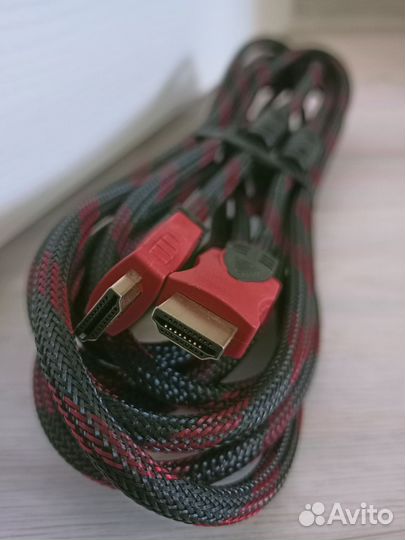 Кабель hdmi 5м в оплётке с ферритами 5 метров