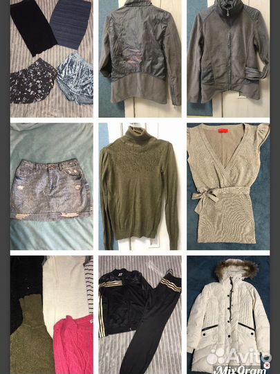 Женские вещи пакетами, 42р, больше 30 вещей