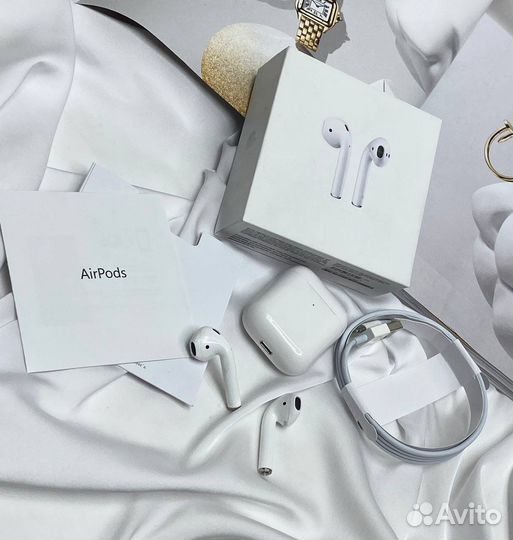Наушники Apple airpods 2 premium (новые)