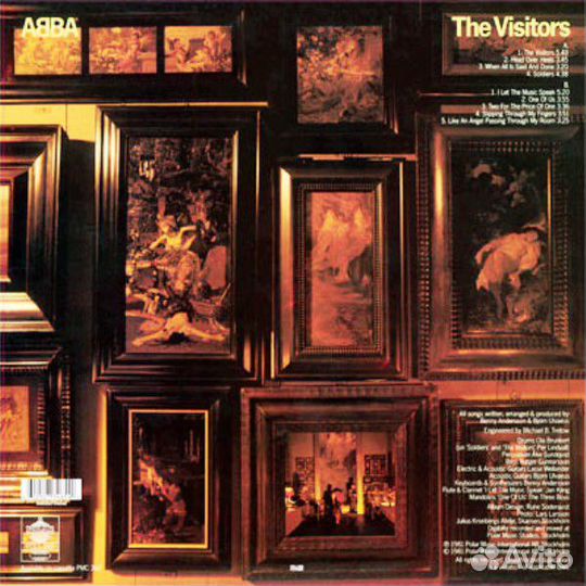 Виниловая пластинка Abba, The Visitors