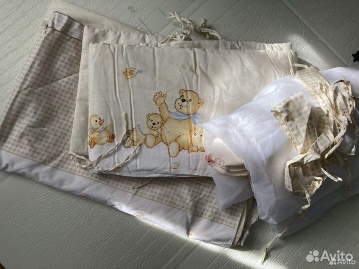 Немецкий балдахин в кроватку + бортик бесплатно