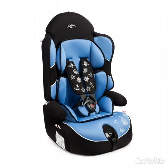 Автокресло Siger Драйв группа 1-2-3 (новое)