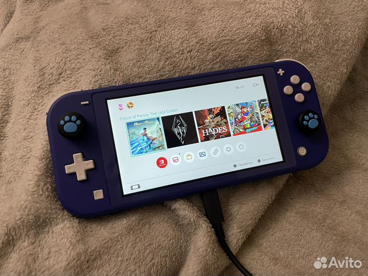 Nintendo switch lite прошитая новая 256sd