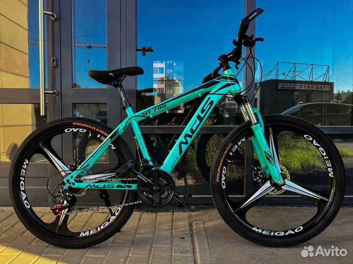 Велосипед на литых дисках