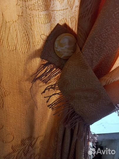 Комплект штор, органза и ночные с ламбрикеном