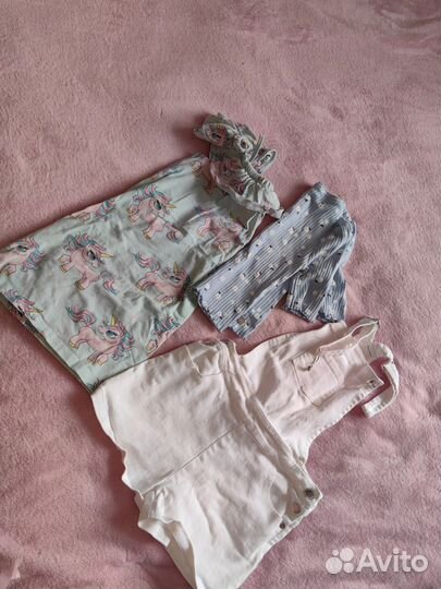 Пакет вещей для девочки 116 122
