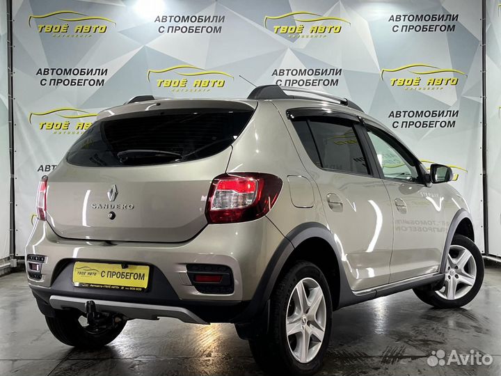 Renault Sandero Stepway 1.6 МТ, 2019, 49 238 км