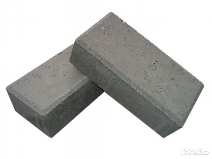 Брусчатка бетонная серая 200х100х60