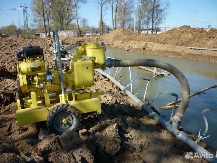 Аренда мощных насосов для откачки воды