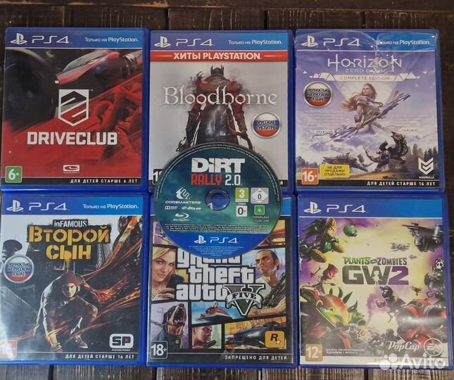 Sony playstation 4 игры