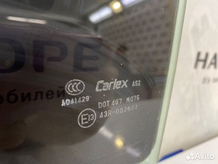 Стекло двери заднее левое Subaru Tribeca 2007