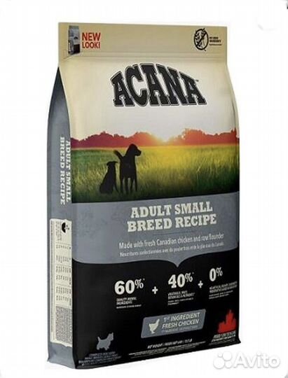Корм для собак acana 6 кг