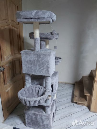 Когтеточка с домиком бу