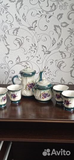 Чайный сервиз костяной фарфор