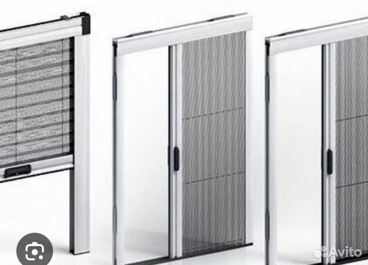 Маскитные сетки, сетки плиссе