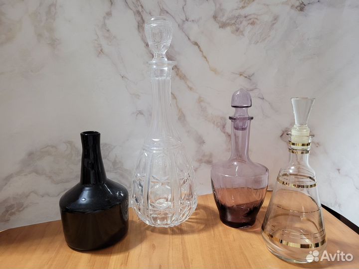 Штофы и графины СССР