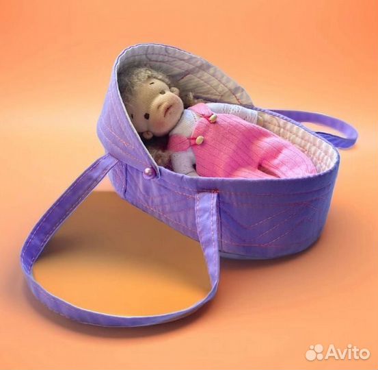 Текстильная игровая кукла