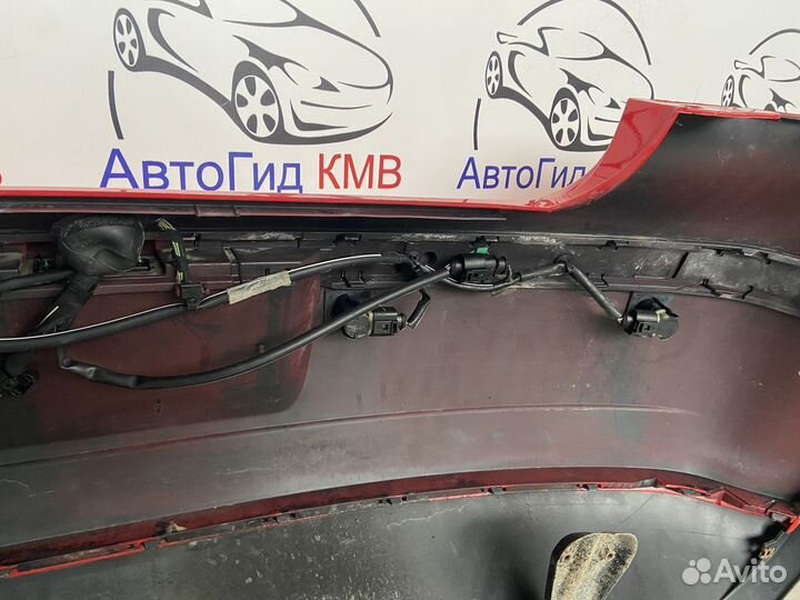 Бампер задний Volkswagen Polo 4 рестайлинг 2005–20